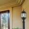 Designers Fountain Erving 1-Light Black Cast Aluminum Line Voltage Outdoor Weather Resistant Post Light 2976-BK - alternate 2